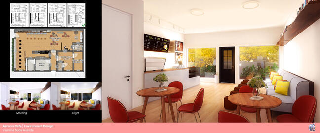 Cafe Interior Environment