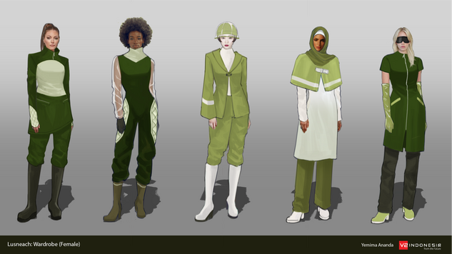 Lusneach Wardrobe Explorations