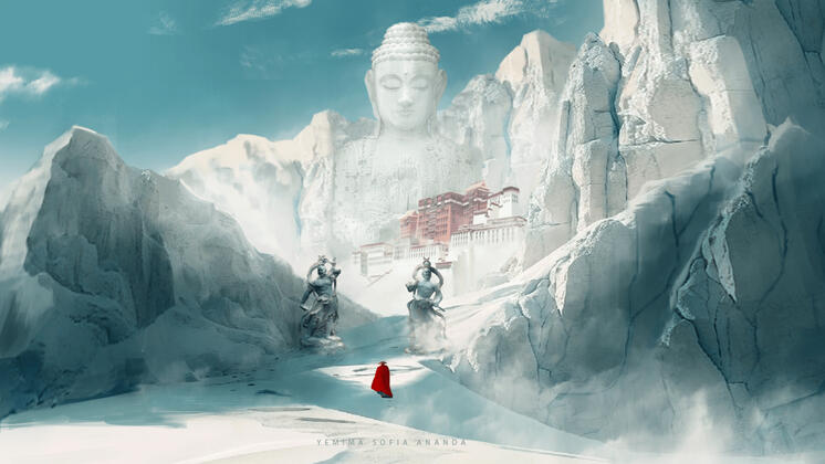 Frozen Buddha Monastery