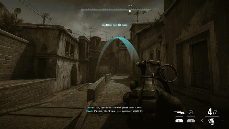 Grenade Interaction Screen